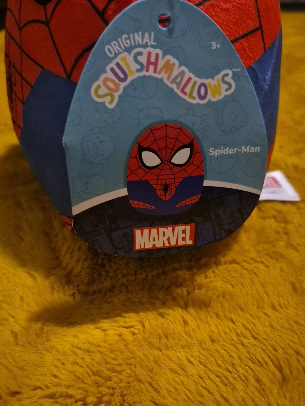 Marvel Red and Blue Plush Spider Mask Accessory - Picture 2 of 2
